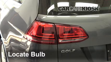 2015 Volkswagen Golf SportWagen TDI S 2.0L 4 Cyl. Turbo Diesel Lights Turn Signal - Rear (replace bulb)
